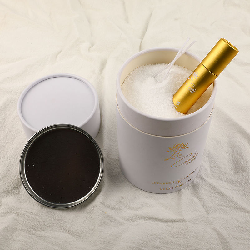 custom recyclable cardboard tube for cosmetics gift cylinder sand wax candle packaging with metal cap eco friendly paper tube custom recyclable cardboard tube for cosmetics gift cylinder sand wax candle packaging with metal cap eco friendly paper tube