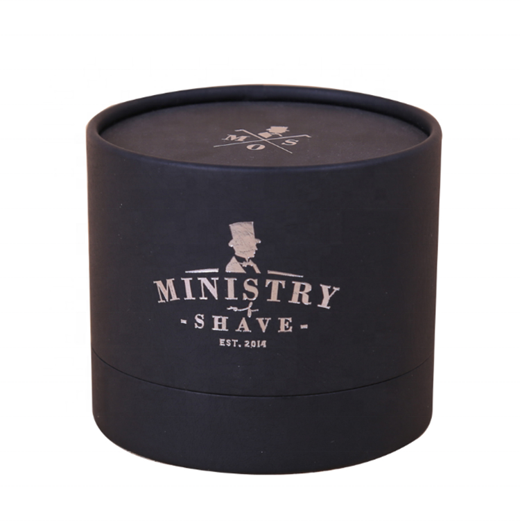 Recyclable Material Luxury Candle Packaging Black Paper Tubes recyclable material luxury candle packaging black paper tubes