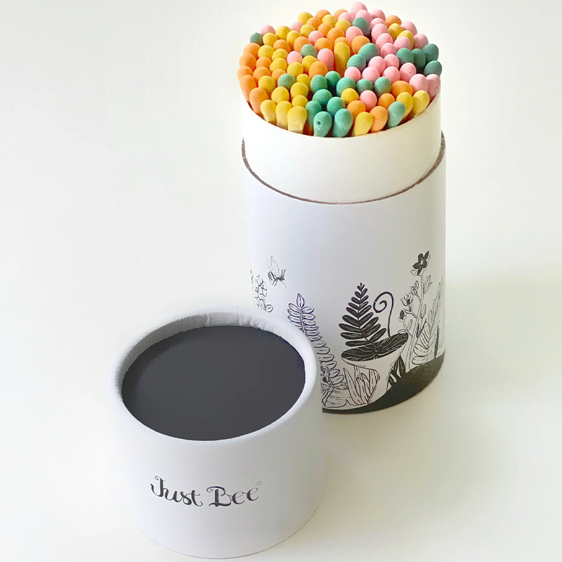 Luxury Skincare Thick Round Cylindrical Paper Tube Printed Box with Lid for Matches Sticks luxury skincare thick round cylindrical paper tube printed box with lid for matches sticks