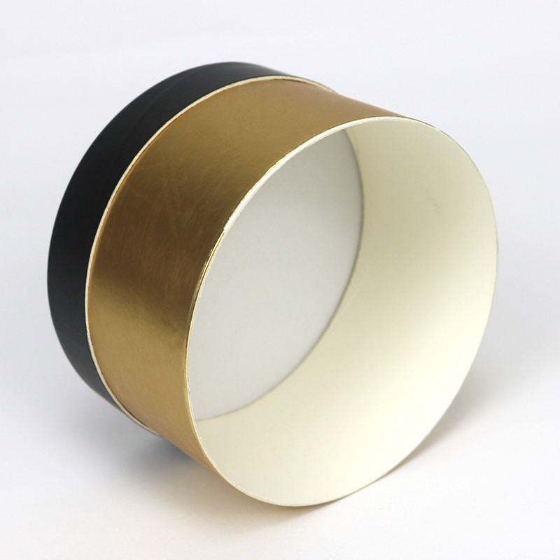 environmentally friendly black paper candle tube packaging box candle cans gold paper cylinder box environmentally friendly black paper candle tube packaging box candle cans gold paper cylinder box