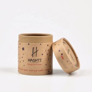 eco friendly round paper tube packaging for tea & cosmetics for pillows made from recyclable cardboard (copy)