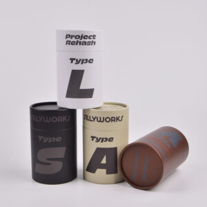 wholesale cylinder round candle cans rose gold and pink cylinder paper tube packaging box for candle jar (copy)