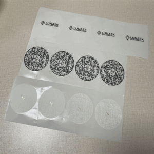 3d anti counterfeit holographic vinyl waterproof sticker qr code security label (copy)