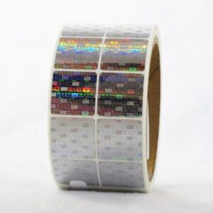 3d medicine hologram custom sticker hologram decorative sticker label for vial (copy)