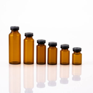 hot sale mini glass vials bottle empty clear serum bottles (copy)