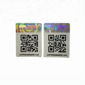 qr code serial number 3d laser hologram label sticker hologram on roll (copy)