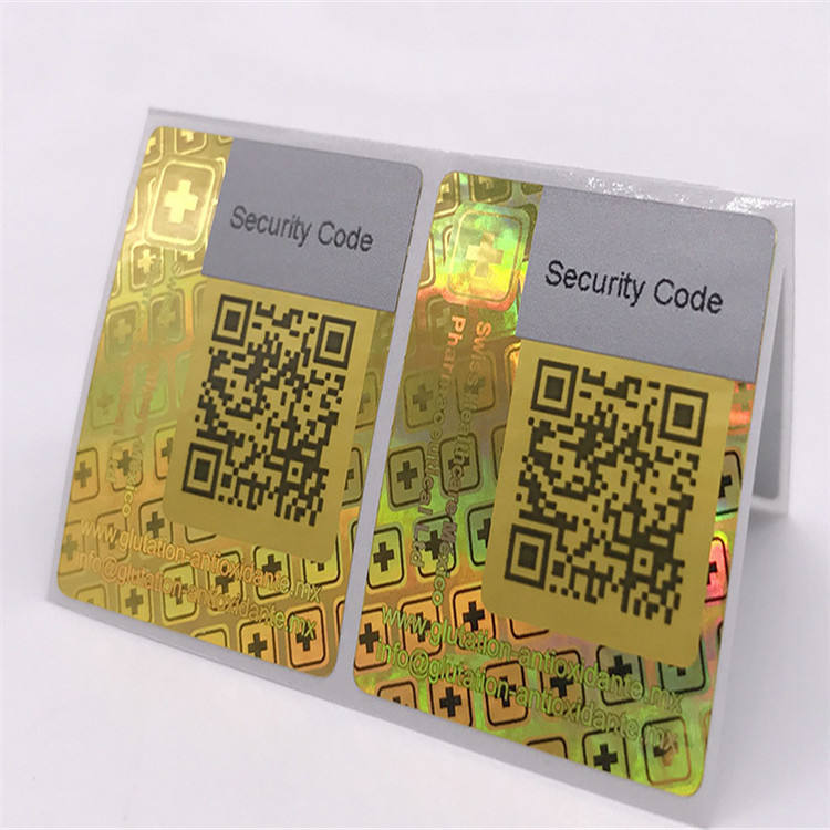 round laser hologram sticker sheet custom small silver hologram stickers (copy)