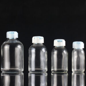 pharmaceutical injection vial bottle clear amber moulded glass vial (copy)