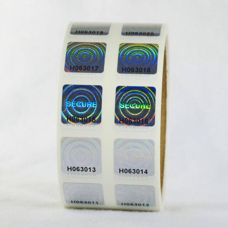 3d medicine hologram custom sticker hologram decorative sticker label for vial (copy)