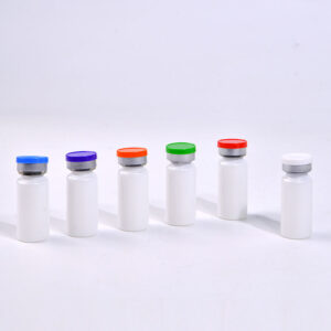 8ml injection vial gold logo black brown clear glass vial (copy)