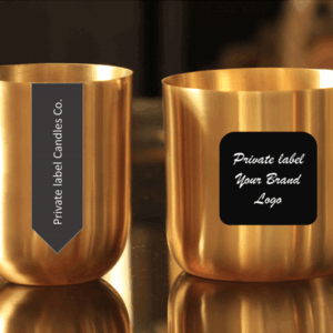 custom logo embossed matte cosmetic sticker transparent candle label (copy) (copy)