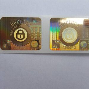 silver gold secure pass hologram sticker hologram qr code sticker with scratch (copy)