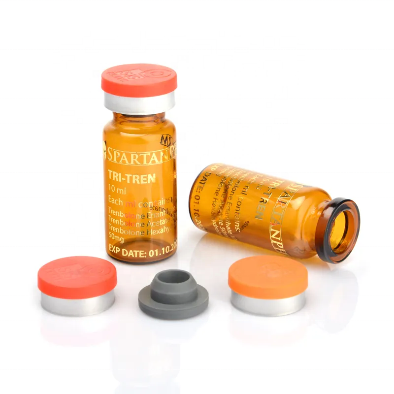 flat crimp borosilicate glass tubular vials with screw caps (copy)