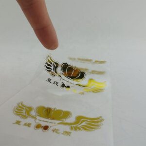 new clothes private printed t shirt product label stickers custom printing (copy)