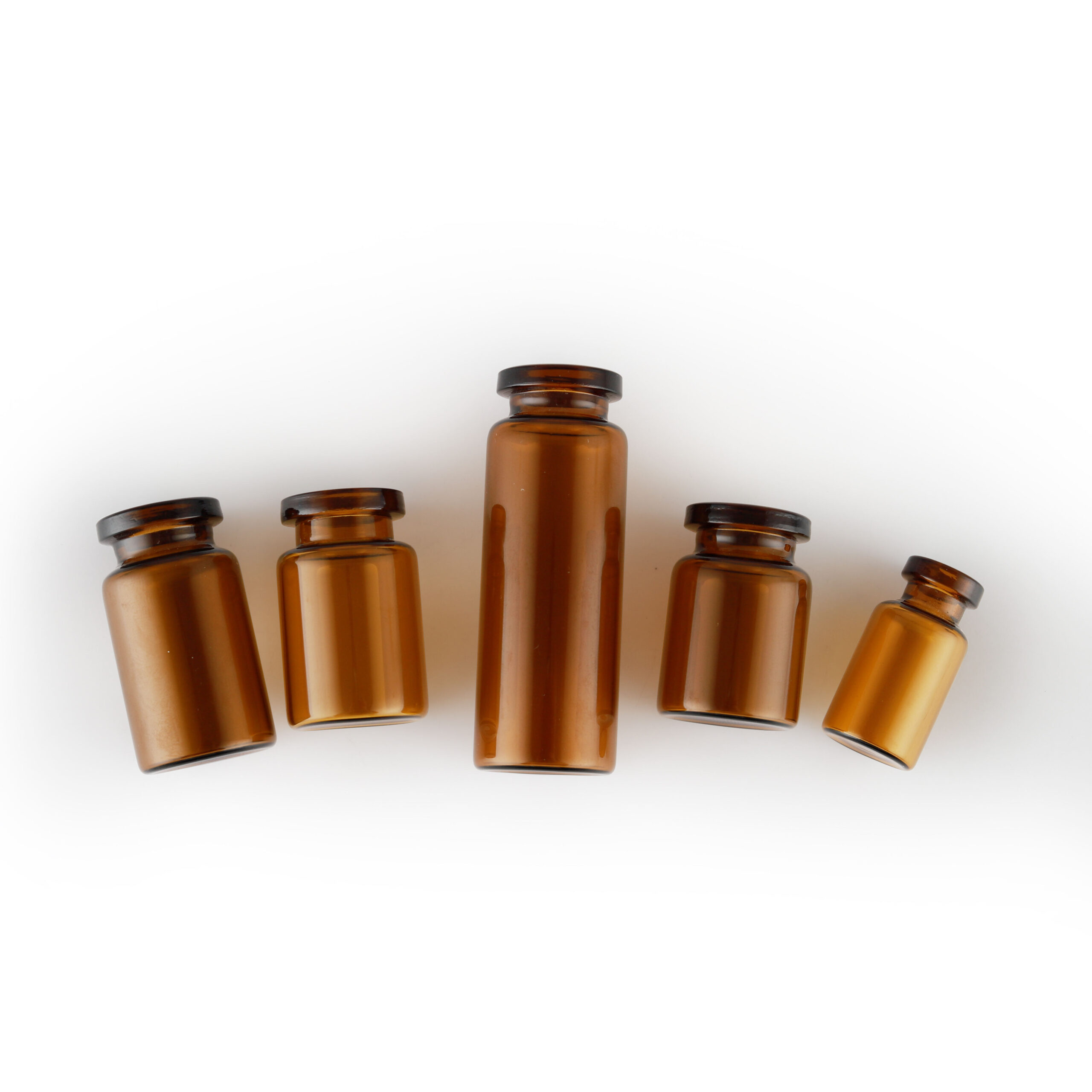 clear 20mm 10ml amber glass vial with gold stamping clear 20mm 10ml amber glass vial with gold stamping